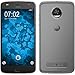 Price comparison product image PhoneNatic Silicone Case compatible with Lenovo Moto Z2 Play - transparent Crystal Clear Cover + protective foils