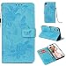 Produktbild NewTH iPhone XR Hüllen Cover Schmetterlinge lieben Blumen PU Ledercase Schutzhülle Scratch Etui Kartensteckplätze Magnetverschluss Ständer Flip Tasche für Apple iPhone XR