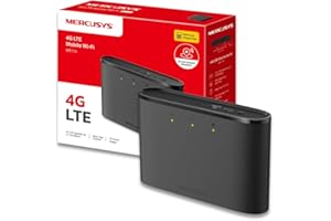 MERCUSYS TP-Link MT110 Routeur 4G SIM WiFi N300Mbps, Pocket WiFi Portable, Modem 4G, Box 4G, Modem 4G, Hotspot 4G, Batterie 2200 mAh Pendant 10 Heures, Déverrouillé Compatible Toute SIM