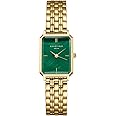 Rosefield Women's Octagon XS Emerald Gold Stainless Steel Watch OEGSG-O79