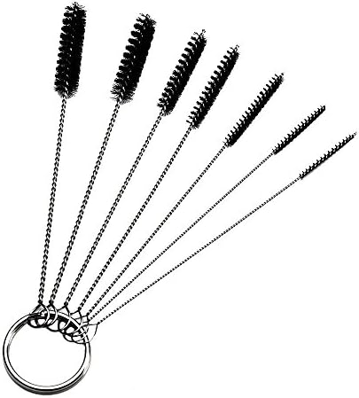 4.25 Inch Nylon Tube Brush Pipe Cleaning Brushes, Set of 7