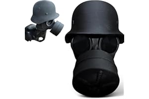 EHOTER Abdeckkappe für Anhängerkupplung, Helmgasmaske, Anhänger, Kugelabdeckungen, lustige Gasmaske, Helm, Anhänger, Anhängerkupplung, Schutzkappe für Deichselkupplung (schwarz)