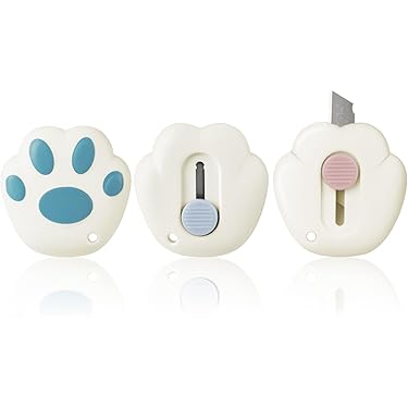 1 Stks Brief Cutter Mini Krimpfolie Box Opener Mini Veiligheid Blade Box Opener (zwart