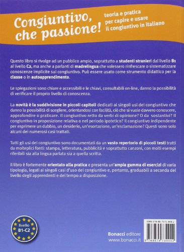 Couverture du livre de Congiuntivo, Che Passione!: Libro