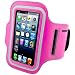 Produktbild Rosa Fitness Armbinde Joggen Sport Armgurt Arm Tasche für Samsung Galaxy S & S Advance & S Duos & S II & S2 Plus mit NFC & S3 & S3 slim & S3 AT&T & S4 & S4 Active & S4 Value Edition & S4 Active LTE & S4 LTE & S4 mini & S4 mini LTE & S4 Zoom & S5 & S5 Activ & S5 LTE-A & S5 mini & S5 Sport & Trend Plus & Trend Lite & Xcover 2