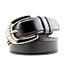 Produktbild INCEPTION PRO INFINITE ® -belt Schwarze Frau zu Kunstleder mit Strass Jeans Schnalle SYQ-134