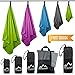 Produktbild PRO OUTSIDE Funktionshandtuch für Sport & Schwimmhandtuch 140 x 70 cm & 30 x 50 cm I Mit Aufbewahrungstasche I Mikrofaser Handtuch Set I Sehr saugfähig, schnelltrocknend, leicht und antibakteriell