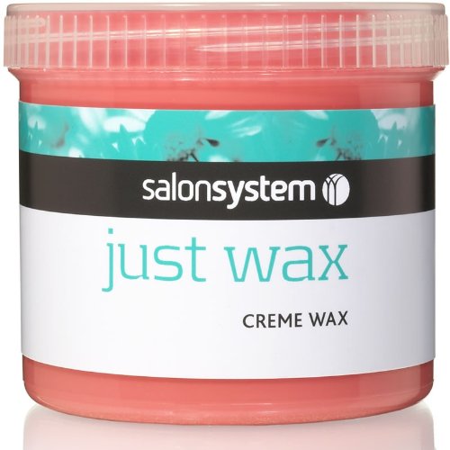 Salon System Just Wax Ideal Cream Wax for Short/ Stubborn Hair 450g