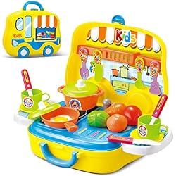 Jeu d'imitation - Mini Cuisine Set avec fruits et légumes