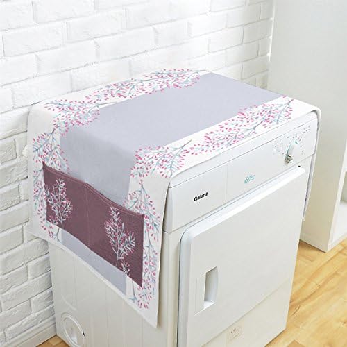 Multi Purpose Towel Washing Machine Bedside Cabinet Cover Cloth Refrigerator Cover Dust Cover,F-140*55CM