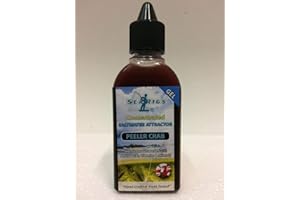 Searigs - Saltwater Concentrated Attractor Gel - PEELER CRAB - Liquid Sea Fishing Bait