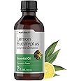 Horbäach Lemon Eucalyptus Essential Oil | 2 oz | for Massage, Bath, Diffuser, DIY Projects & More | from Lemon Eucalyptus Plant