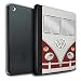 Produktbild STUFF4 PU-Leder Hülle/Case/Brieftasche für Apple iPad Air 2 tablet / Titan Rot Muster / Retro T1 Wohnmobil Bus Kollektion