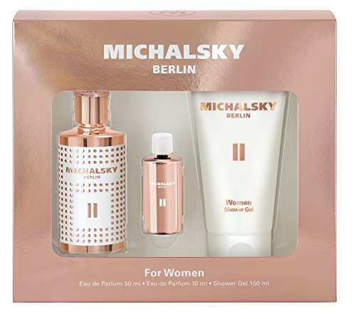 Michalsky Berlin II for Women,Eau de Parfum 50 ml + Eau de Parfum 10 ml + Shower Gel 150 ml