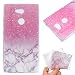 Produktbild HopMore Sony Xperia L2 5.5 inch Hülle Silikon Transparent Durchsichtig Clear Design Muster Bumper Slim Handyhülle Tasche Schale Hüllen Case Cover pour Xperia L2 5.5 inch -- Marmor