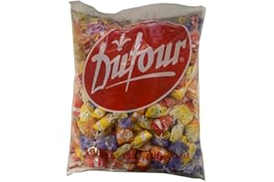 UOOTPC Caramelle Dufour 2 Kg. 2 Confezioni da 1 Kg (Ripiene alla frutta Assortite)