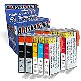 Kompatibel mit hp 364 XL 364XL druckerpatronen multipack XL XXL Schwarz Black BK Cyan Magenta Yellow HP photosmart 5520 7520 5510 5524 5522 5510 e-all-in-one-drucker Patronen Tintenpatronen Ink Cartridge Drucker Tinte Druckerpatronen