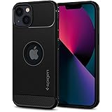 Spigen Rugged Armor Case Compatible with iPhone 13 - Matte Black