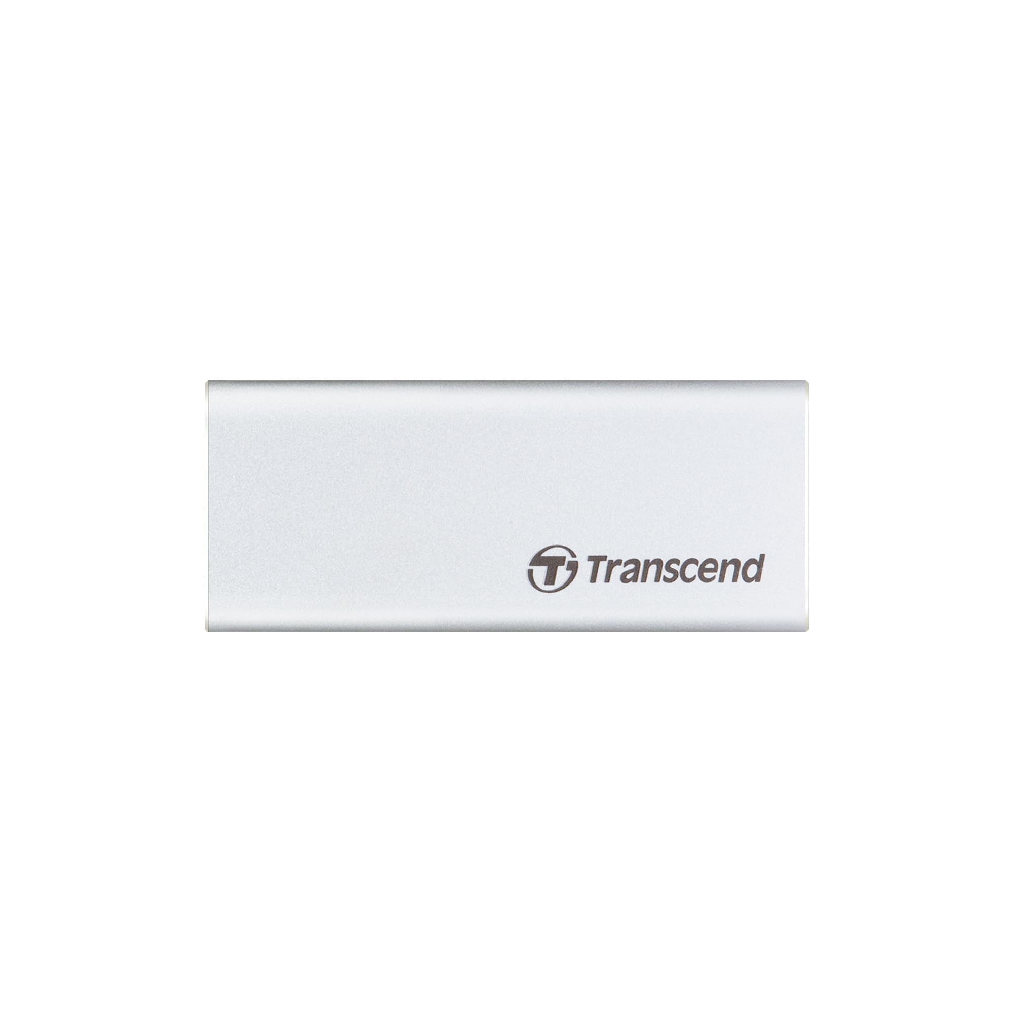 Transcend 250GB External SSD USB 3.1 Gen 2, Type-C, ESD260C Portable External Solid-State Drive,Silver - TS250GESD260C