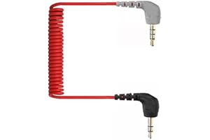 IENZA 3.5mm TRS to TRRS Microphone Patch Cable Mic Cord Compatible with iPhone, Smartphone, Tablets for Rode SC7, VideoMic, VideoMicro Go, BOYA & Other External Mic (Please Read Details/Instruction Below)