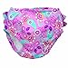 Iplay Ultimate Ruffle Swim Diaper - M&M 2014 IP711153-200-47 Swim Nappy with Flounce and UV Protection 50+; Light Pink Paisley, 3T/3 Years