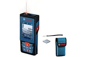 Professional laseravståndsmätare GLM 100-25 C (inbyggd kamera, mätavstånd: upp till 100 m, robust, IP54, ± 1,5 mm*, 3 x AA-batterier, handledsrem, skyddsväska)