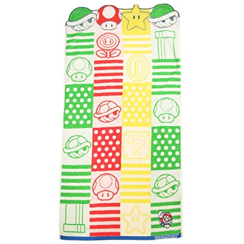 Preisvergleich Produktbild Marushin Nintendo Super Mario Badetuch (Chambre Mario)