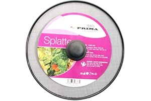 BARGAINSGALORE Metal Mesh Splatter Cover Lid - Cooking Frying Pan Kitchen Protector Guard | Metal Splash Covering, Grease Screen Visor Rust Free Protector Pot Lids Oil Proofing