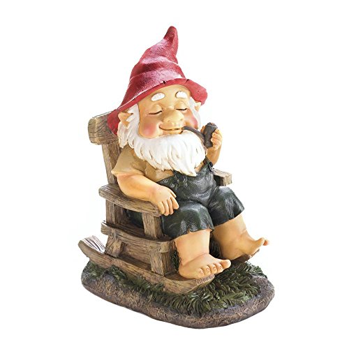The Gnomes, Stone Miniature Gnome Garden Art Statue Outdoor Gnomelands