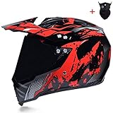 Tipo de artículo: Cascos OME&QIUMEI Motocross Cascos Off Road Motocicleta Capacete Casco Casco De Moto