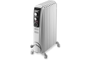 De'Longhi Dragon 4 TRD40820T Oil Filled Radiator- White