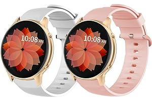 Blueshaweu Armband Kompatibel Für TUYOMA 1,28 Zoll Smartwatch Damen, Sport Silikon Classic Ersatz Uhrenarmband Für TUYOMA LW36 Smartwatch