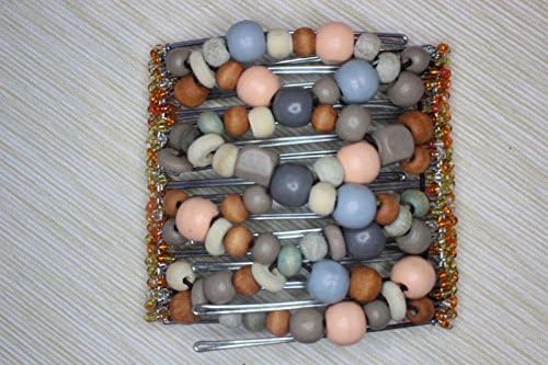 The Amazing 'One Clip' Hair Clip Stainless Steel Comb Pretty Beads