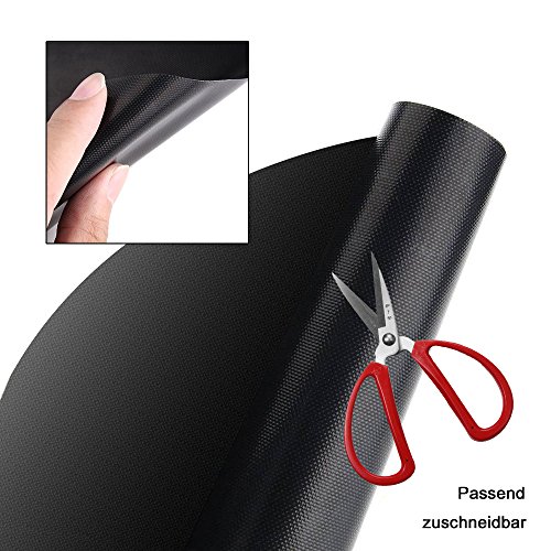 Zilong 3er Set rund Grillmatte/Backmatte, Antihaftbeschichtung für bis 260°C , ideal für Gas, E-Grill, Kohle und Backofen, LFGB und FDA Zulassung, 3 Stück, Ø 37 cm - 6