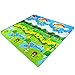 Produktbild HBF Kinderspielteppich Spielmatte Spielteppich Schaumstoffmatte Baby Kleinkind Crawl Mat Spielmatte Babyschleichenmatte Picknick-Decke 200 * 180 cm (4)