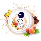 NIVEA Soft Light Moisturizer 100ml | Playful Peach | For Face, Hand & Body, Instant Hydration | Non-Greasy Cream | With Vitam