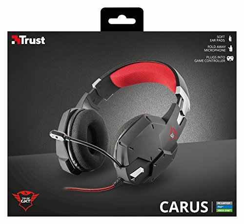 Trust GXT - Auriculares Gaming Stereo para PC  Color Negro