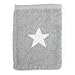 Produktbild Linnea Waschhandschuh 16 x 21 cm 100% Baumwolle 480 g/m2 Stars grau