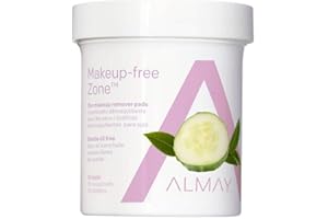 Almay Gentle Eye Makeup Remover Pads Oil Free - 80 Pads by Almay Cosmetics