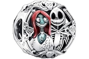 Feitery Compatible with Charms Pandora Halloween Luminoso Bead Charm da donna