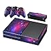 Produktbild Stillshine Xbox ONE Design Folie Aufkleber für Konsole + 2 Controller + Kamera Sticker Skin Set (Starry Purple)