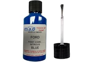 MADAUTO FORD FOCUS RS Nitroso Azul Mk3 NUEVO 30ML Retoque Kit Reparación RAYADO en pintura