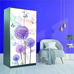 ALL YOUR DESIGN Self Adhesive Wallpaper Wall Sticker for Almirah/Wardrobe(Design no. almirah-wallpaper-pt14-1)