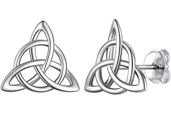 ChicSilver Boucle d’oreilles Argent 925 Femme Pendants Fleur de Lotus/Celtique/Arbre de Vie/Attrape Rêve/Piment,Bijoux Porte Bonheur pour Cadeau Noël Valentin Anniversaire de Femmes,Filles,Maman