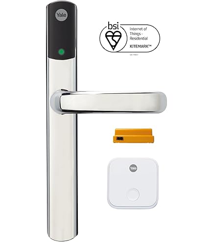 Serrure Connectée Yale YRCB-490-BLE-WSP Pour Meuble/armoire - Bluetooth, Blanc, Sans Clé