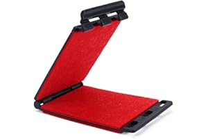 Healifty Gitarrensaiten Reiniger Griffbrett Scrubber Reinigungswerkzeug für Gitarre Bass Ukulele Banjo Musikinstrumente (rot)