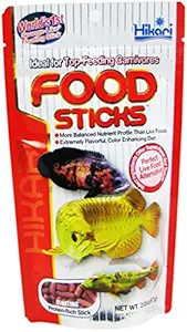 Hikari Food Sticks for Top-Feeding Carnivores Fish Food, 57g