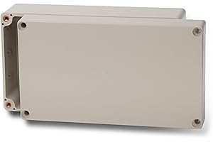 edi-tronic Boîtier vide ABS 158 x 90 x 60 mm Boîtier industriel IP66 Boîtier en plastique