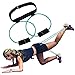 Produktbild 5BILLION Booty Band Workout Widerstandsbänder Gürtel - für Einen Bikini Hintern Glutes Muscle Hüftgurt verstellbares Training mit Tragetasche und Eine vollständige Übung Guide