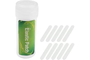 SHUAIGUO 10 Pcs Ingred Toenail Clip De Redressement Incarné Correction des Ongles Elastiques Patches Paronychia Acronyx Correction Patch Pied Soins Outil